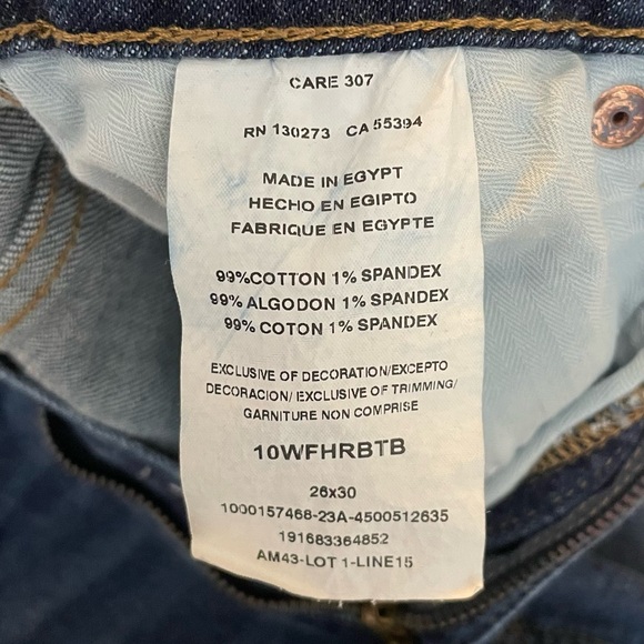 Wrangler Westward 626 High Rise Boot Jeans Women’s 26 30” Inseam Blue Dark Wash - Picture 16 of 16